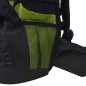 vidaXL Mochila excursionismo XXL 75 L Negro y verde vidaXL Mochila excursionismo XXL 75 L Negro y verde