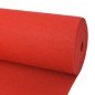 vidaXL Alfombra para eventos roja 1x24 m vidaXL Alfombra para eventos roja 1x24 m