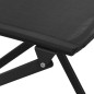 vidaXL Mesa y sillas de bistró 3 piezas acero negro vidaXL Mesa y sillas de bistró 3 piezas acero negro