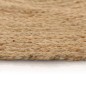 vidaXL Alfombra redonda 150 cm yute trenzado vidaXL Alfombra redonda 150 cm yute trenzado
