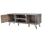 vidaXL Mueble para TV gris 120x40x45 cm vidaXL Mueble para TV gris 120x40x45 cm