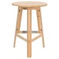 vidaXL Mesa de bar plegable de madera de abeto 78 cm vidaXL Mesa de bar plegable de madera de abeto 78 cm