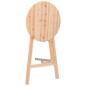 vidaXL Mesa de bar plegable de madera de abeto 78 cm vidaXL Mesa de bar plegable de madera de abeto 78 cm