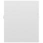 vidaXL Armario para lavabo contrachapada blanco brillo 41x38,5x46 cm vidaXL Armario para lavabo contrachapada blanco brillo 41x38,5x46 cm