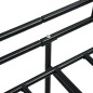 vidaXL Estructura de cama de metal negro 90x200 cm vidaXL Estructura de cama de metal negro 90x200 cm