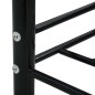 vidaXL Estructura de cama de metal negro 90x200 cm vidaXL Estructura de cama de metal negro 90x200 cm