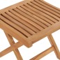 vidaXL Reposapiés plegable madera maciza de teca 46,5x49x41,5 cm vidaXL Reposapiés plegable madera maciza de teca 46,5x49x41,5 cm