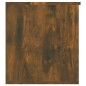 vidaXL Baúl almacenaje madera contrachapada roble ahumado 84x42x46 cm vidaXL Baúl almacenaje madera contrachapada roble ahumado 84x42x46 cm