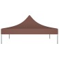 vidaXL Techo de carpa para celebraciones marrón 3x3 m 270 g/m² vidaXL Techo de carpa para celebraciones marrón 3x3 m 270 g/m²