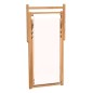 vidaXL Tumbona de teca 56x105x96 cm color crema vidaXL Tumbona de teca 56x105x96 cm color crema