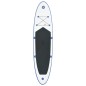 vidaXL Set de paddel surf tabla SUP inflable azul y blanco vidaXL Set de paddel surf tabla SUP inflable azul y blanco
