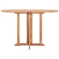 vidaXL Mesa de jardín plegable Butterfly madera de teca 120x70x75 cm vidaXL Mesa de jardín plegable Butterfly madera de teca 120x70x75 cm