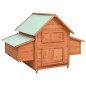 vidaXL Gallinero de madera maciza de abeto rojo 152x96x110 cm vidaXL Gallinero de madera maciza de abeto rojo 152x96x110 cm