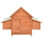 vidaXL Gallinero de madera maciza de abeto rojo 152x96x110 cm vidaXL Gallinero de madera maciza de abeto rojo 152x96x110 cm