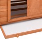 vidaXL Gallinero de madera maciza de abeto rojo 152x96x110 cm vidaXL Gallinero de madera maciza de abeto rojo 152x96x110 cm