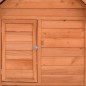 vidaXL Gallinero de madera maciza de abeto rojo 152x96x110 cm vidaXL Gallinero de madera maciza de abeto rojo 152x96x110 cm