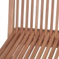 vidaXL Sillas de jardín plegables 4 unidades madera maciza de teca vidaXL Sillas de jardín plegables 4 unidades madera maciza de teca