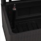 vidaXL Arriate con enrejado y sistema de riego automático antracita vidaXL Arriate con enrejado y sistema de riego automático antracita