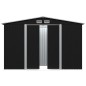 vidaXL Caseta de jardín de acero gris antracita 257x205x178 cm vidaXL Caseta de jardín de acero gris antracita 257x205x178 cm