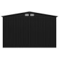 vidaXL Caseta de jardín de acero gris antracita 257x205x178 cm vidaXL Caseta de jardín de acero gris antracita 257x205x178 cm