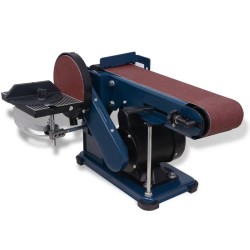 vidaXL Lijadora de banda de disco 375 W 