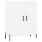 vidaXL Aparador alto madera contrachapada blanco 69,5x34x180 cm vidaXL Aparador alto madera contrachapada blanco 69,5x34x180 cm