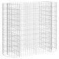 vidaXL Arriate de gaviones de hierro galvanizado 120x50x100 cm