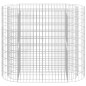 vidaXL Arriate de gaviones de hierro galvanizado 120x50x100 cm