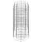 vidaXL Arriate de gaviones de hierro galvanizado 120x50x100 cm