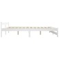vidaXL Estructura de cama de madera maciza de pino blanca 120x200 cm vidaXL Estructura de cama de madera maciza de pino blanca 120x200 cm