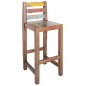 vidaXL Taburetes de cocina 2 unidades madera maciza reciclada vidaXL Taburetes de cocina 2 unidades madera maciza reciclada