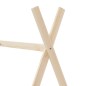 vidaXL Estructura de cama infantil de madera maciza de pino 80x160 cm vidaXL Estructura de cama infantil de madera maciza de pino 80x160 cm
