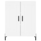 vidaXL Aparador alto madera contrachapada blanco 69,5x34x180 cm vidaXL Aparador alto madera contrachapada blanco 69,5x34x180 cm