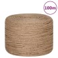 vidaXL Cuerda de yute 100 m de longitud y 8 mm de grosor vidaXL Cuerda de yute 100 m de longitud y 8 mm de grosor
