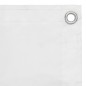 vidaXL Toldo para balcón tela oxford blanco 75x600 cm vidaXL Toldo para balcón tela oxford blanco 75x600 cm