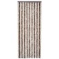 vidaXL Cortina mosquitera beige y marrón claro chenilla 90x220 cm vidaXL Cortina mosquitera beige y marrón claro chenilla 90x220 cm
