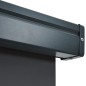 vidaXL Toldo lateral de balcón negro 175x250 cm vidaXL Toldo lateral de balcón negro 175x250 cm
