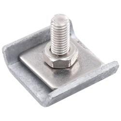 vidaXL Conector de enrejado 25 sets plateado