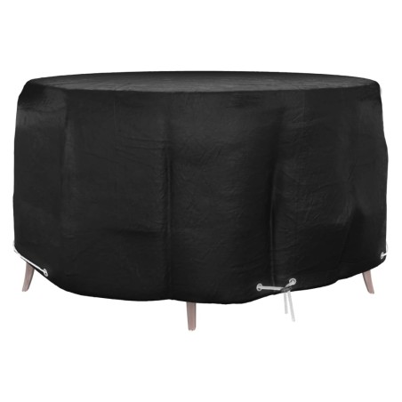 vidaXL Funda para muebles de jardín 10 ojales redonda Ø230x90 cm