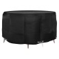 vidaXL Funda para muebles de jardín 10 ojales redonda Ø230x90 cm vidaXL Funda para muebles de jardín 10 ojales redonda Ø230x90 cm