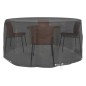 vidaXL Funda para muebles de jardín 10 ojales redonda Ø230x90 cm vidaXL Funda para muebles de jardín 10 ojales redonda Ø230x90 cm