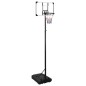 vidaXL Canasta de baloncesto policarbonato transparente 280-350 cm vidaXL Canasta de baloncesto policarbonato transparente 280-350 cm