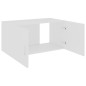 vidaXL Armario de pared madera contrachapada blanco 80x39x40 cm vidaXL Armario de pared madera contrachapada blanco 80x39x40 cm