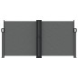 vidaXL Toldo lateral retráctil antracita 117x1200 cm vidaXL Toldo lateral retráctil antracita 117x1200 cm