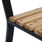 vidaXL Banco de jardín madera 120 cm vidaXL Banco de jardín madera 120 cm