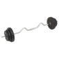 vidaXL Juego de pesas 30 kg barra y mancuernas vidaXL Juego de pesas 30 kg barra y mancuernas