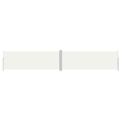 vidaXL Toldo lateral retráctil crema 180x1000 cm