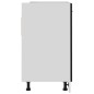 vidaXL Armario inferior fregadero contrachapada negro 80x46x81,5cm vidaXL Armario inferior fregadero contrachapada negro 80x46x81,5cm