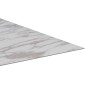 vidaXL Lamas para suelo de PVC autoadhesivas mármol blanco 5,11 m²