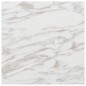 vidaXL Lamas para suelo de PVC autoadhesivas mármol blanco 5,11 m²